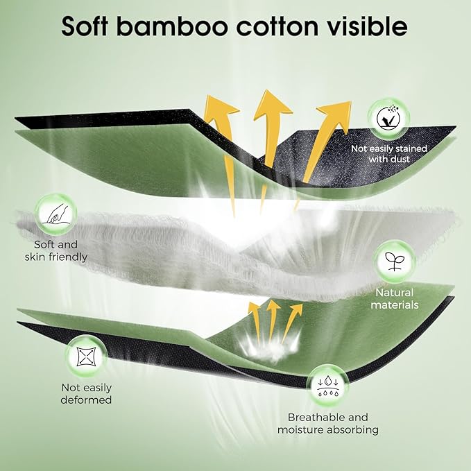 Bamboo Cotton Bluetooth Sleep Eye Mask,Soft 3D Blackout Eye Mask for Sleep,Sleeping Eye mask with 5.4 Bluetooth Headphones Wireless for Side Sleepers,Travel Essential Gift for Women Men, Black