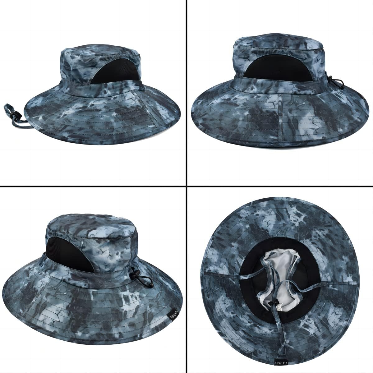 EINSKEY Wide Brim Sun Hat, UPF 50+ UV Protection Waterproof Packable Bucket Hat for Men & Women, Fishing Hiking Beach Garden