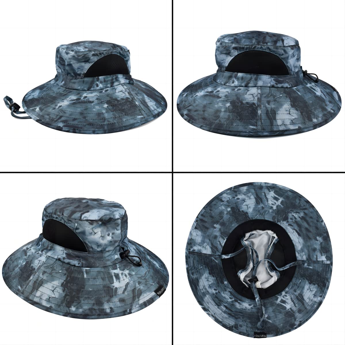 EINSKEY Wide Brim Sun Hat, UPF 50+ UV Protection Waterproof Packable Bucket Hat for Men & Women, Fishing Hiking Beach Garden