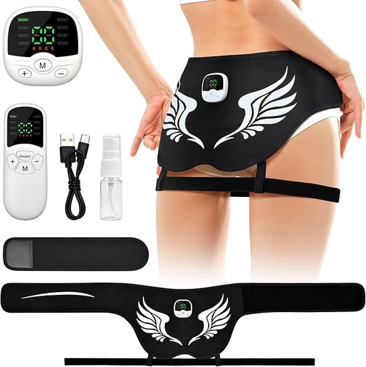 ABS Stimulator Buttocks,Stimulator, for Muscle Conditioning - Intelligent Wireless Fitness Apparatus (Model: AST-301) Hip Trainer with 8 Modes Smart Fitness Training