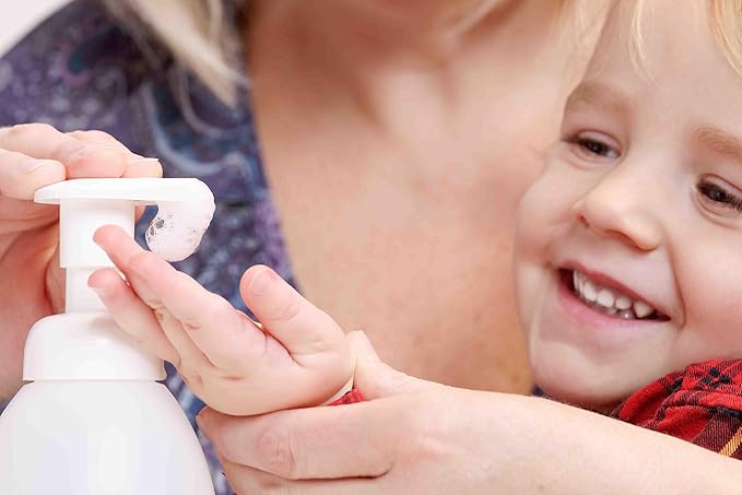 24 Hour Defense Foaming Hand Sanitizer | Kills 99.99% Of Germs | Stays Effective Throughout Hand Washings For 24 Hours Of Lasting Protection | Rich, Moisturizing Foam | Fragrance Free (20oz)