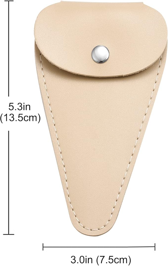 5 inches Embroidery Scissors Sheath, Small Sharp Pointed Vintage Scissors Protective Case for Storing Regular Shears – 2 Pack