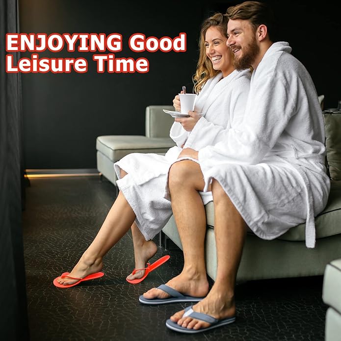 JenPen 60 Pairs Disposable Pedicure Slippers Foam Flip Flops Disposable Flip Flops Multi Color Foldable Pedicure Slippers for Guests Salon Spa Hotel Women