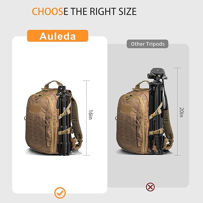 71″ Camera Tripod Aluminum Tall Tripod Stand Compatible with Canon Nikon with Wireless Remote Phone Holder and Bag Max Load 6.6 LB