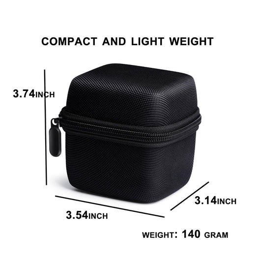 AMZSAFE single watch travel case, hard watch case with/compartment for jewelry organizer, rings bracelet cufflink organization