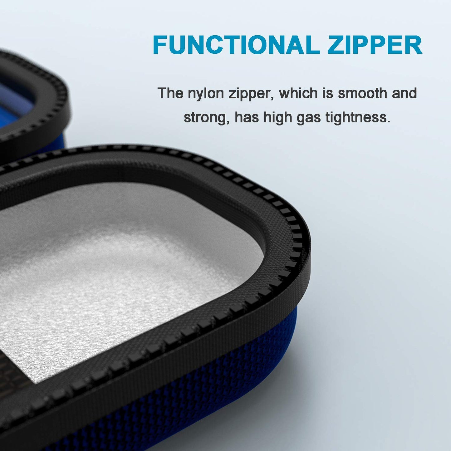 SHBC Compact Insulin Cooler Travel case for Diabetics Carrying On, Working, Office, etc. Well-Organized Small Bag for Medication Cooling Insulation Epi Pen Carrying Case with One Ice Pack Blue