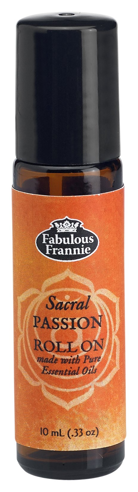 Fabulous Frannie 2nd Chakra Sacral Passion Pre-diluted ROLL ON Made with Pure Essential Oils .33oz (10ml)