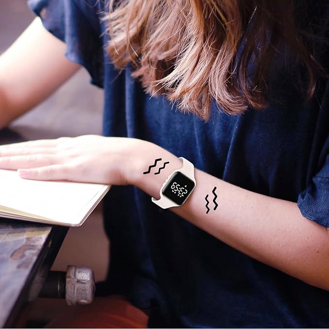 Kids Watches for Girls Boys Digital Sport Watch with Step Counter Pedometer Vibration Alarm Clock, No App Waterproof Fitness Tracker Kids Watch Boys Girls Teens Students Ages 5-16