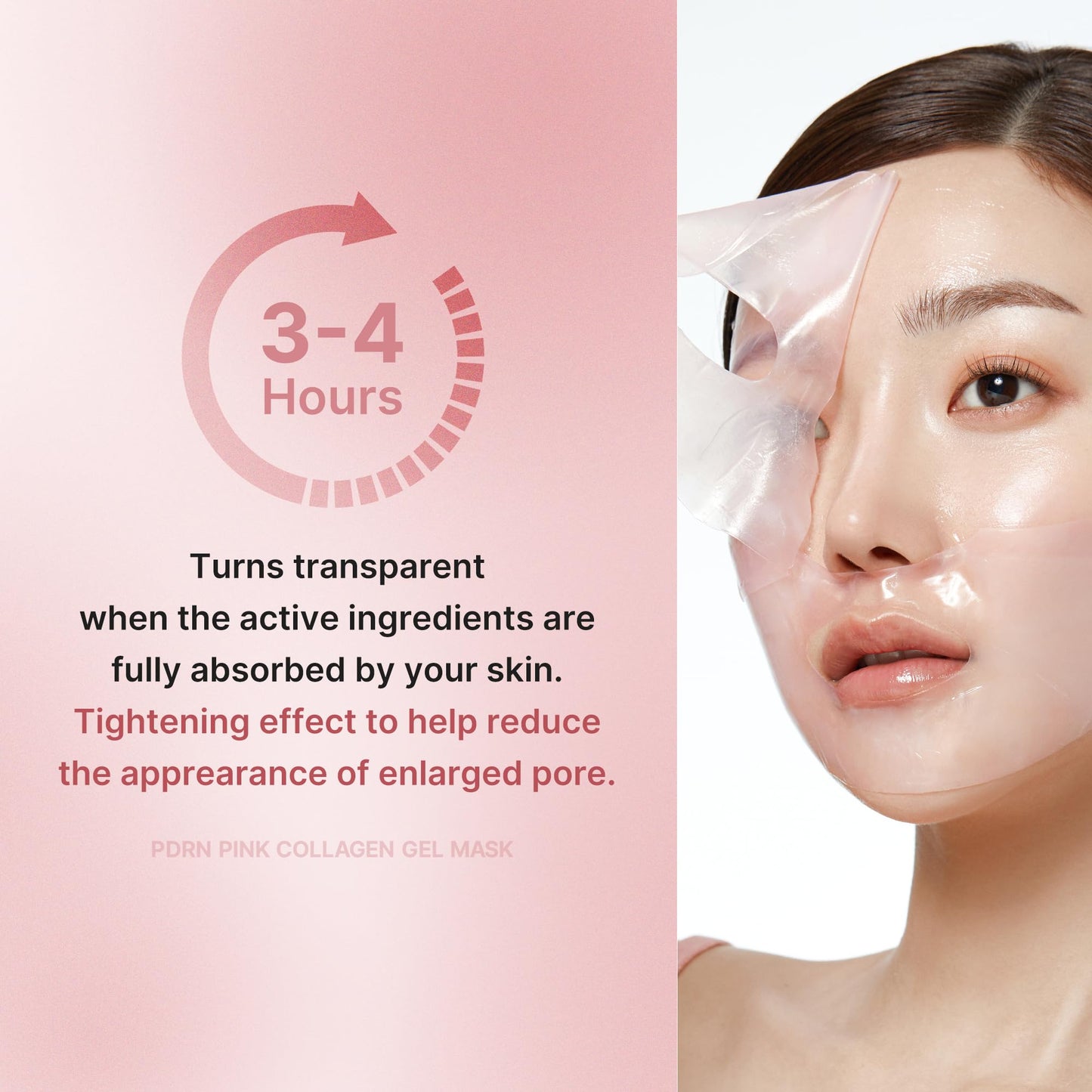 Medicube Salmon DNA PDRN pink collagen jelly gel mask | overnight face mask for glass glow skin- elasticity, hydrating, firming and moisturizing | korean skincare, 28g, 1ea