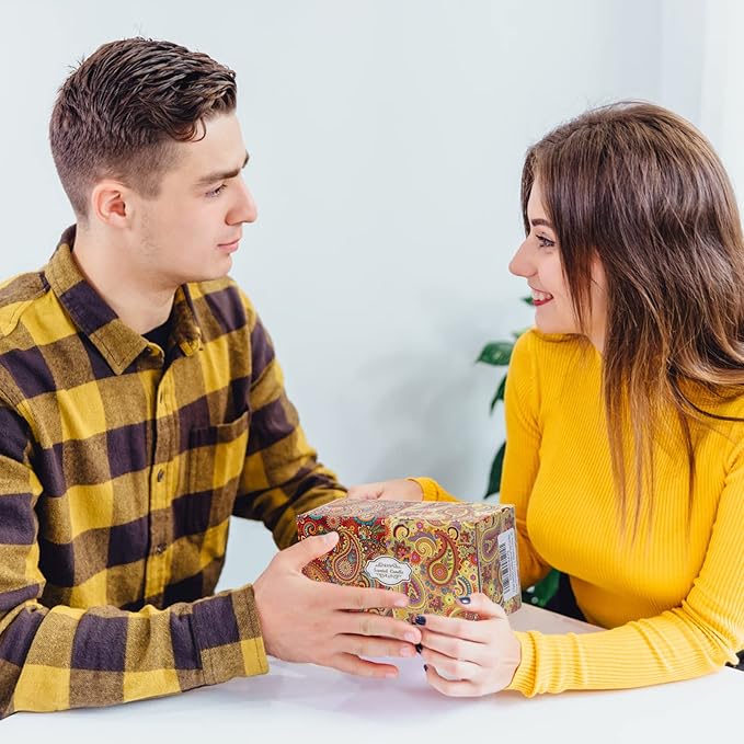 2 Pack Scented Candles Set, Classic 2.5 oz Fresh Sandalwood and Jasmine Aromatherapy Candles for Home Scented, Natural Soy Candles Gifts for Women, Portable Small Candles Gift for Christmas