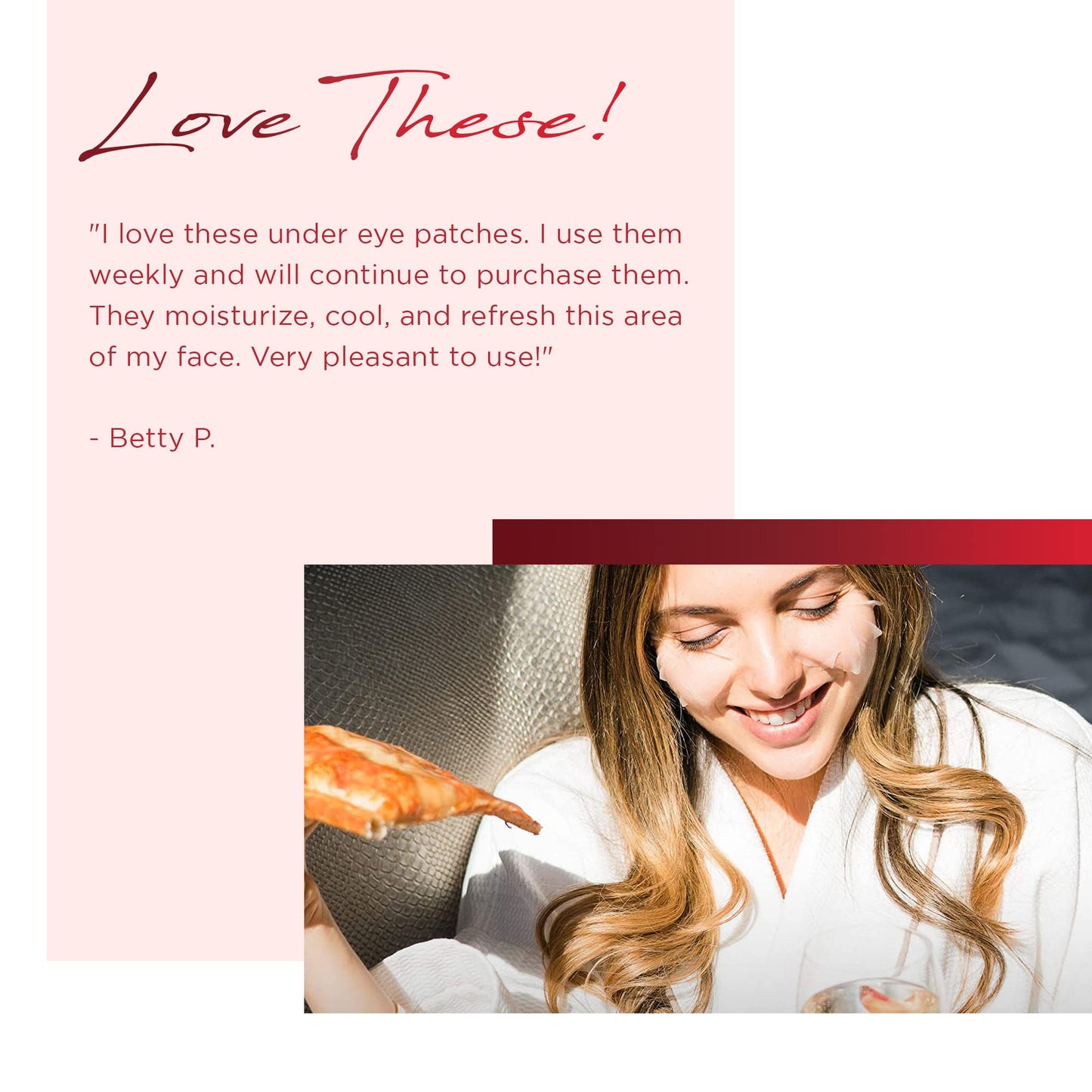 Azure Cosmetics Retinol & Vitamin C Anti Aging Under Eye Pads - Hydrating & Refreshing Eye Mask Patches - Reduces Fine Lines, Wrinkles, Dark Circles & Puffiness - Skin Care Made in Korea - 5 Pairs