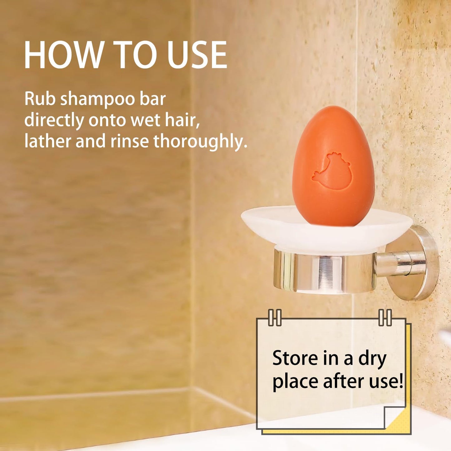 SAPHUS Egg Shampoo Bar Gift Set – 3-Piece Solid Shampoo Sampler, Travel-Friendly, Zero Waste & Sulfate-Free, Cute Mini Bars for Hair Care & Gifting