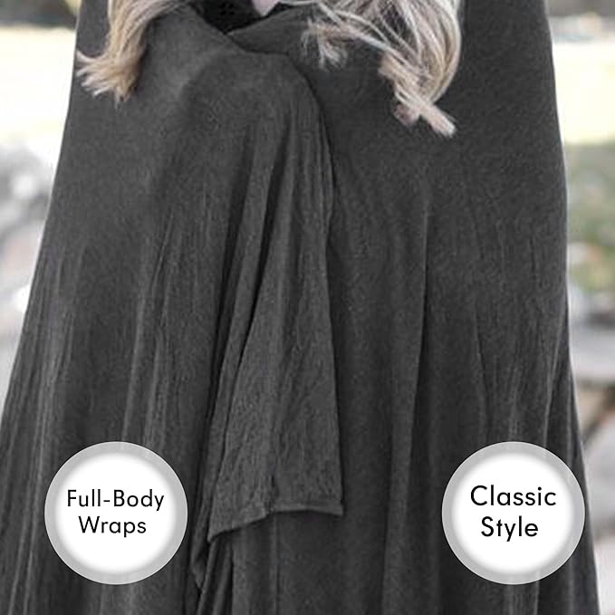 K E L O R Luxury Cooling Travel Blanket - Stretchy, Lightweight Soft & Breathable Shawl Wraps for Women