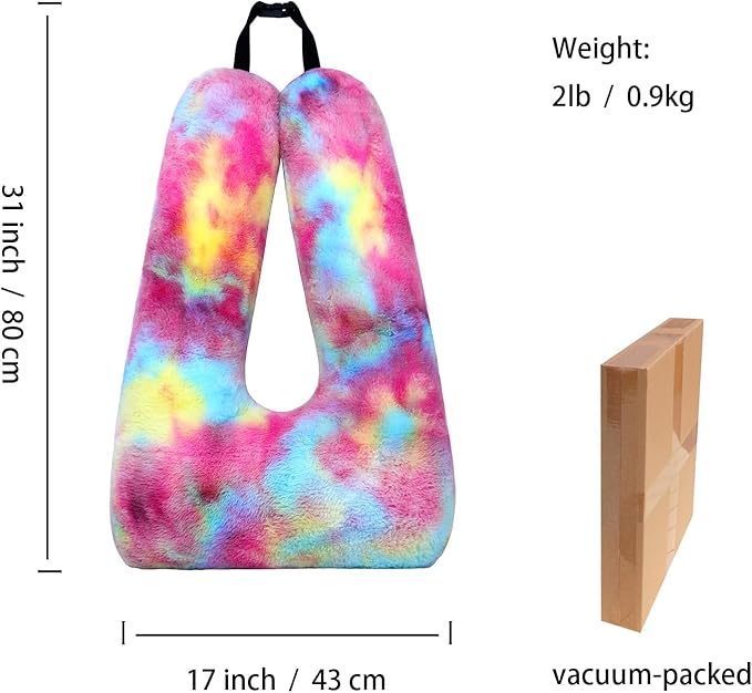 Car Pillow - Soft Adult and Child Car Sleeping Neck Head Support H-Shape Travel Pillow Cushion Car Seat Safety