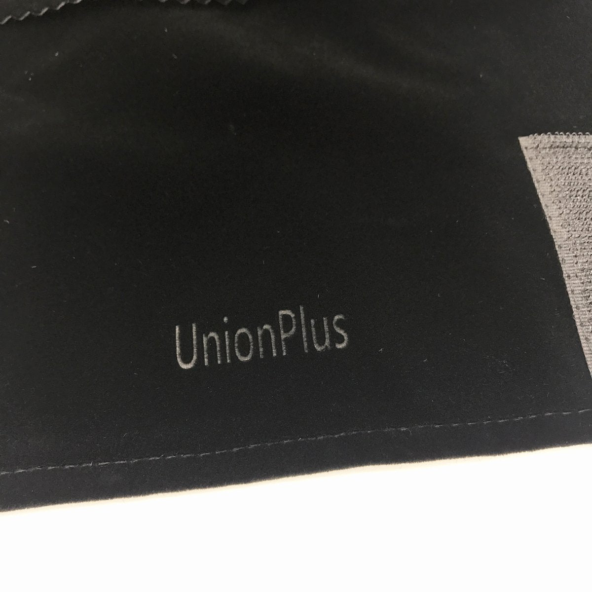 UnionPlus Velvet Travel Jewelry Roll Bag Organizer for Necklace, Elastic Band and Anti-winding, Black