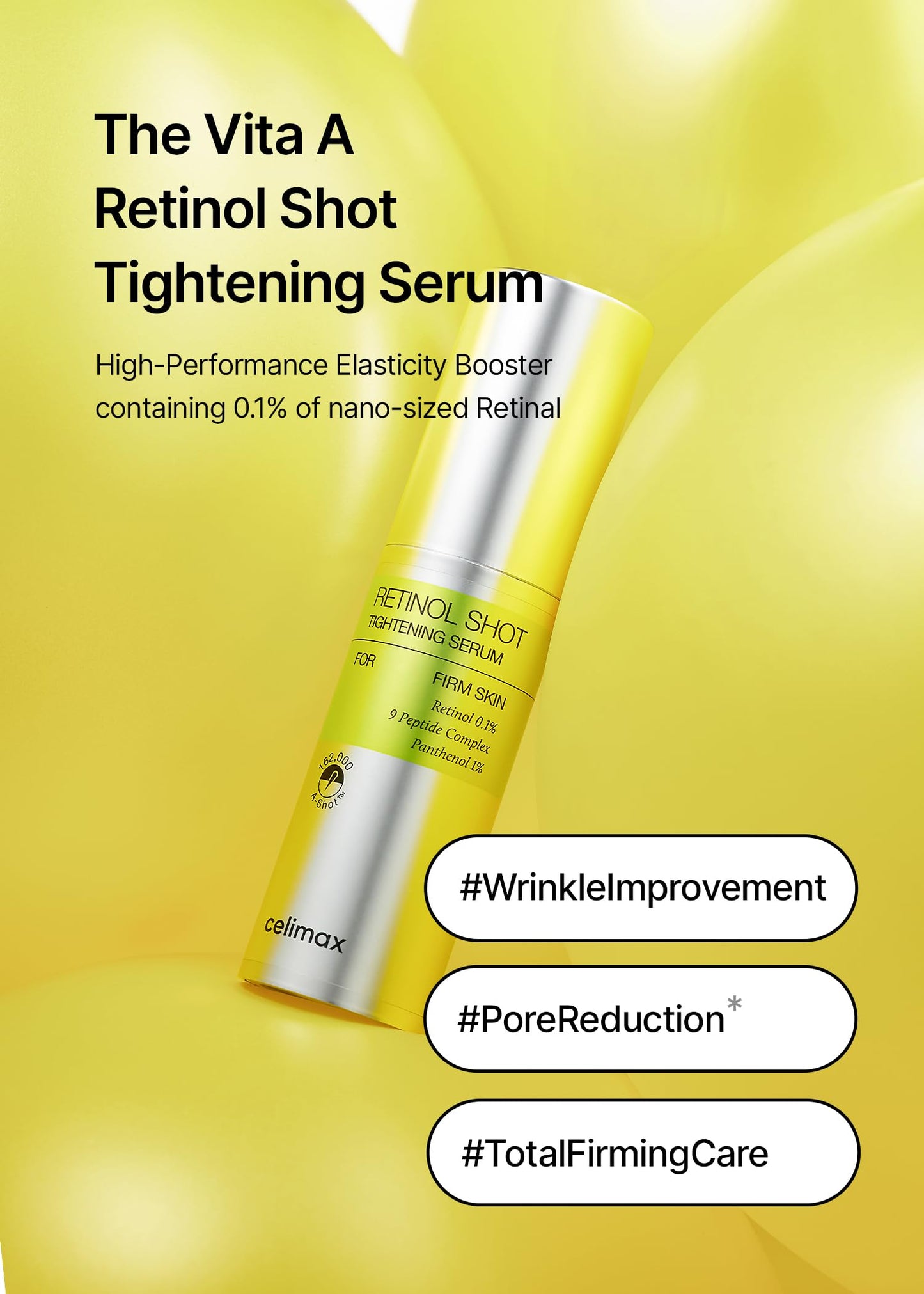 celimax Retinal Booster 15ml + Retinol Serum 30ml