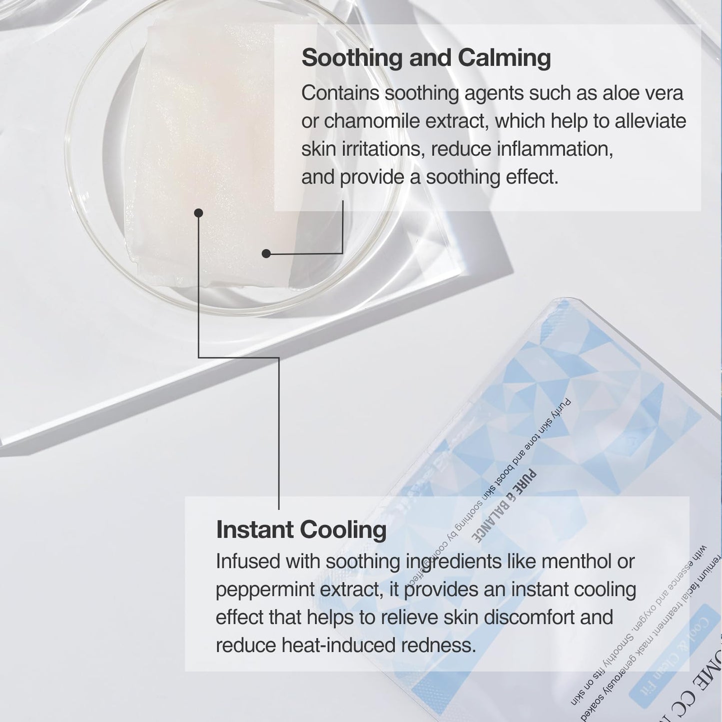 OxygenCeuticals Ceutisome CC Mask – Cooling & Hydrating Sheet Mask with Xylitol, Witch Hazel & Fermented Botanical Extracts, Soothes Heated Skin, Controls Sebum, Non-Irritating Formula(6 Sheets/1 Box)