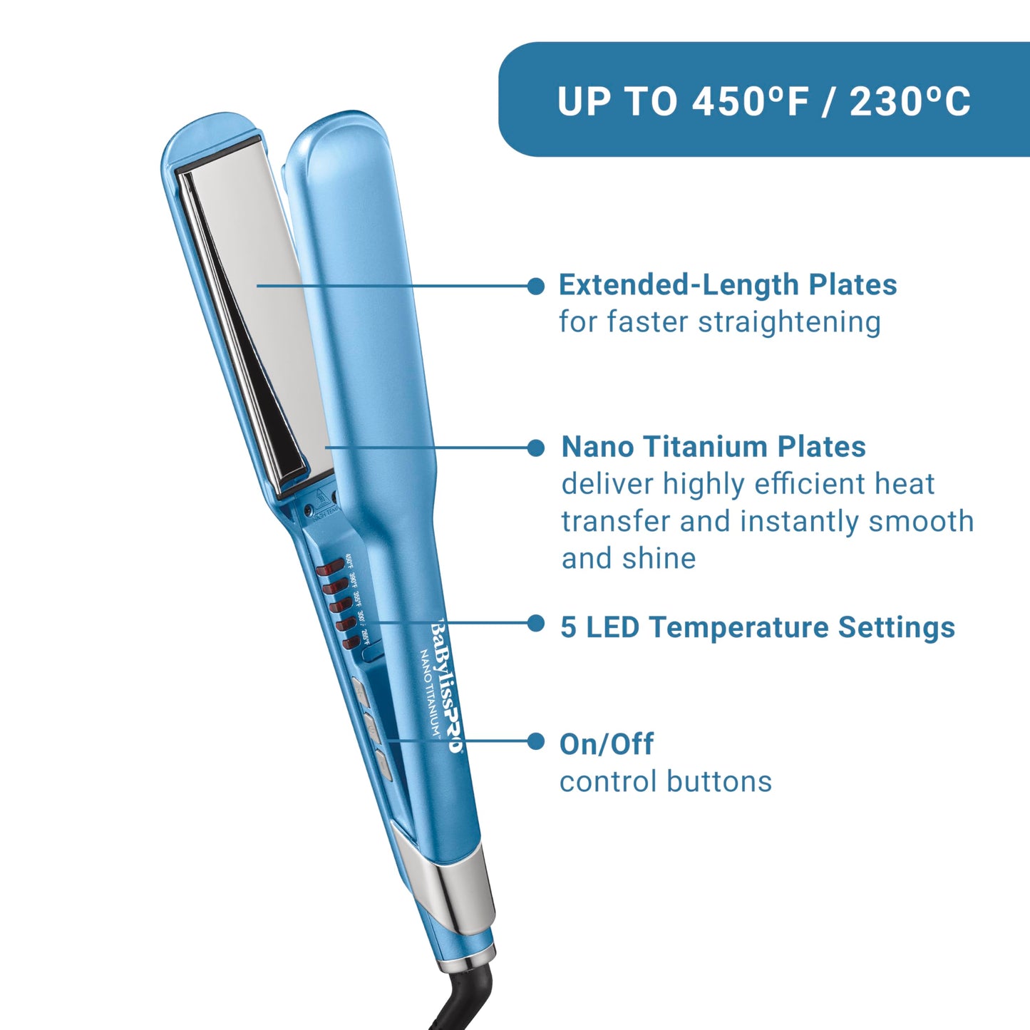 BaBylissPRO 1 1/2" Ultra-Sleek Hair Straightening Iron