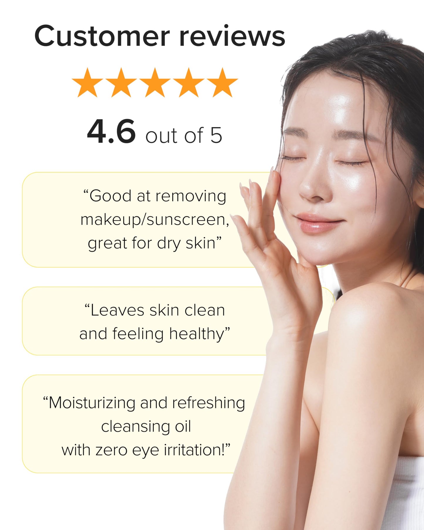 3W8L Deep Off & Fresh Cleansing Oil – Fast emulsifying Korean pore care cleanser, gentle daily makeup & sunscreen remover with Jojoba & Centella, dissolves sebum & blackheads, hydrating fresh finish