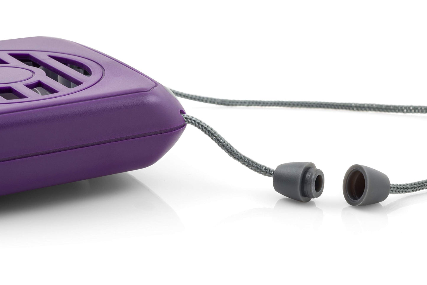 O2COOL Deluxe Personal Necklace Fan | Hands- Free, Battery Operated Wearable Mini Cooling Device for Beach, Sporting Events, Camping (4 Pack Random Colors)