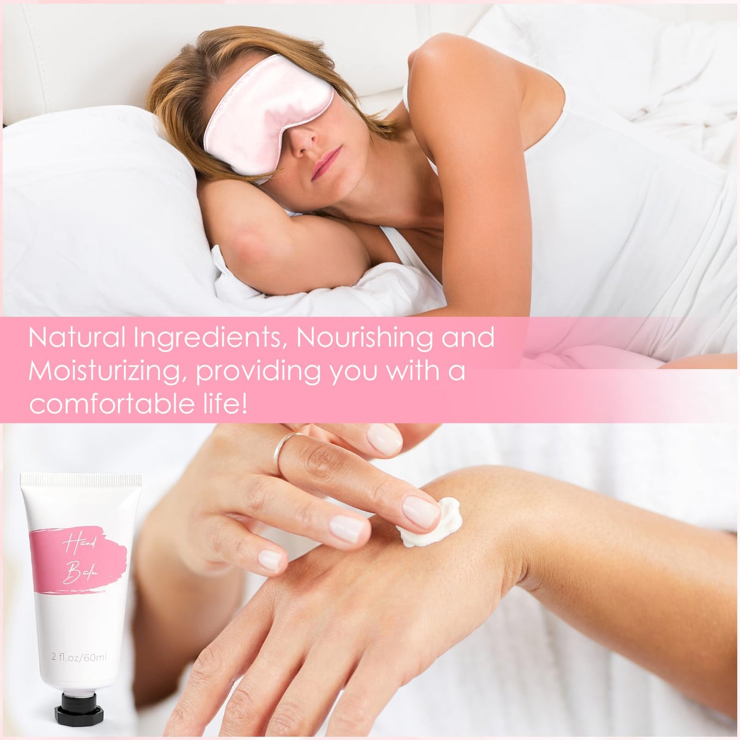 Mother's Day Gifts，Rose Spa Gifts Set, Bath Gifts Set for Women, Relaxing Spa Gift Basket for Women, Self Care Package, Home Spa Products, Birthday Gifts for Mom Mother's Day (Rose)