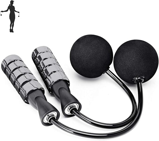 Jump Rope, Training Ropeless Skipping Rope for Fitness, Adjustable Weighted Cordless Jump Rope for Men Women Kids