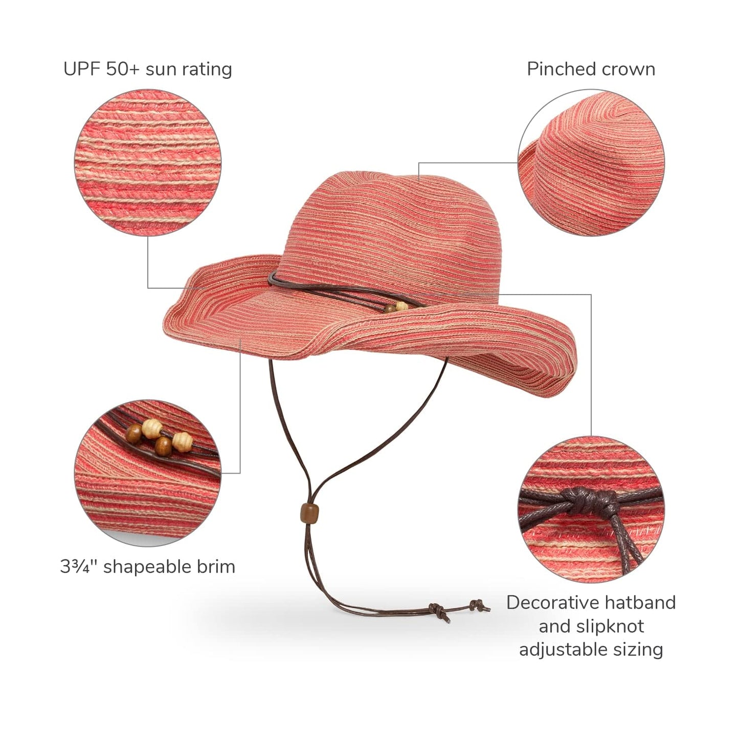 Sunday Afternoons Unisex Sunset Hat, Oat, M