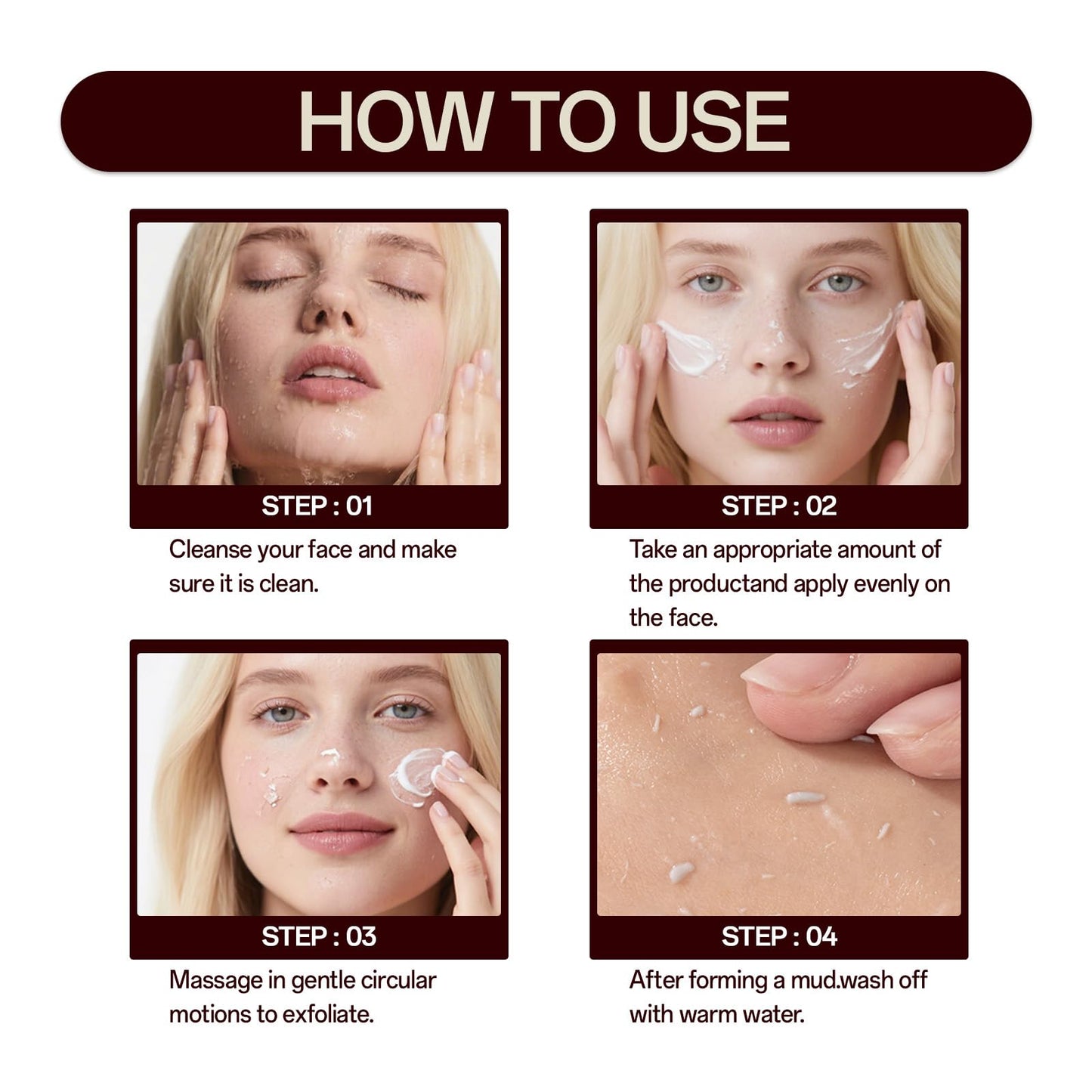 2-Pack Black & White Rice Exfoliating Ampoule, Gentle Rice Peel Facial & Body Treatment, Korean Skincare for All Skin Types with Dual Rice Enzymes