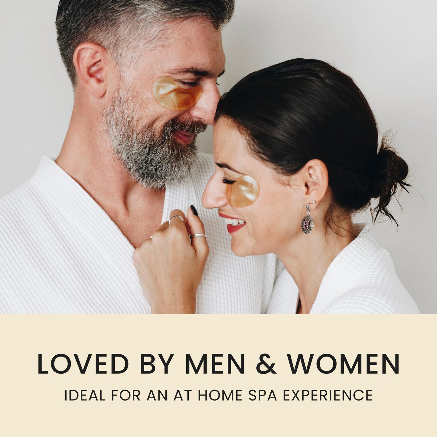 24K Gold Under Eye Patches, Eye Mask,Eye Patches for Puffy Eyes and Dark Circles, Eye Masks Skincare (16 Pair (Pack of 1))