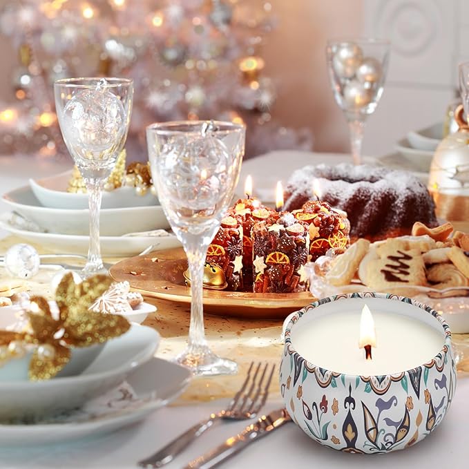 Candles Gifts for Women, 12 Pack Candles for Home Scented, 30 Oz Soy Wax Candle Gifts Sets, 240H Burning Candle for Scented, Ideal for Birthday, Valentine's Day, Mother's Day