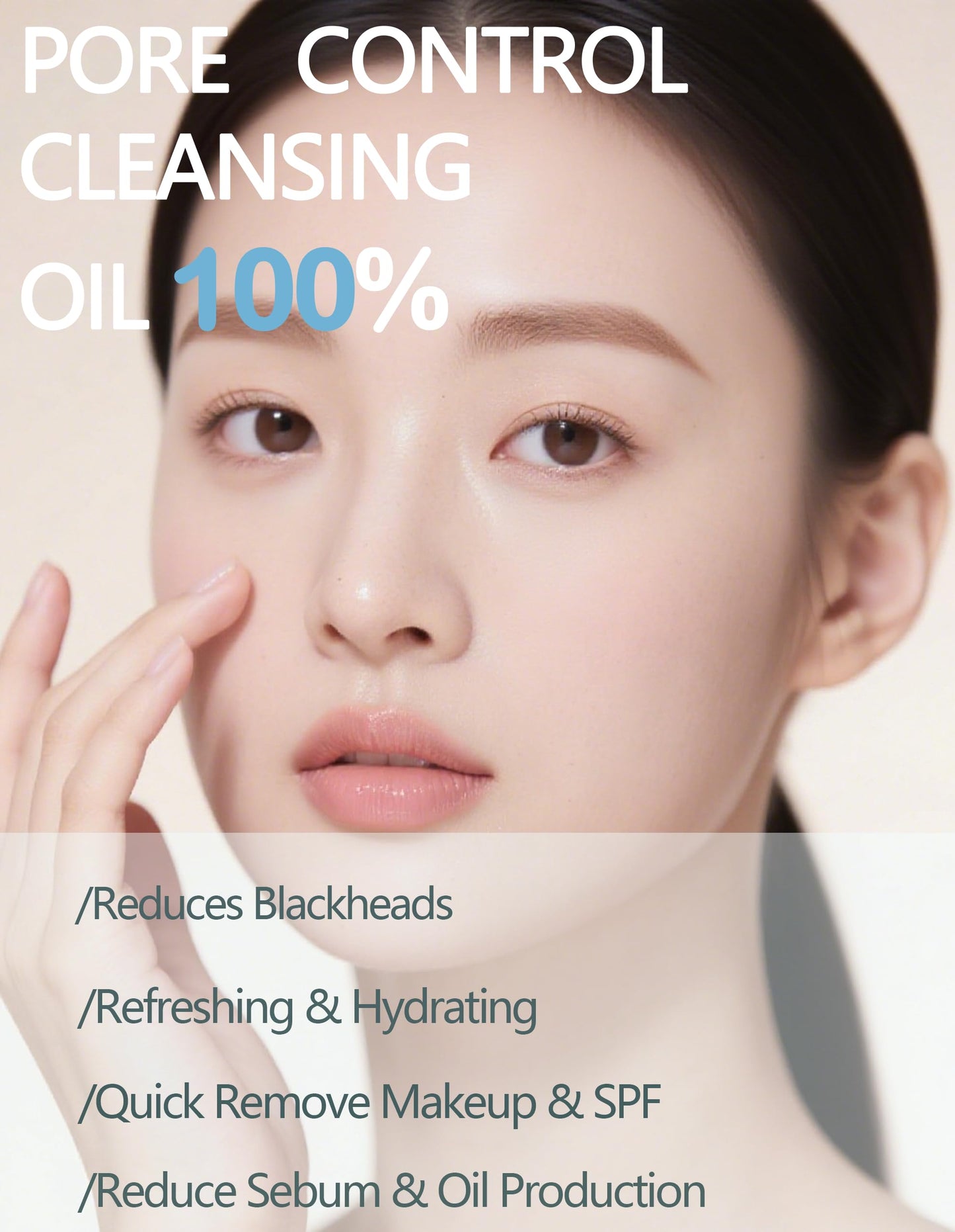 30Pcs Pore Blackhead Cleansing Oil, Camellia Oil Makeup Remover Capsule, Individually Speedy & Moisturizing & Gentle Face Cleanser, Mini Facial Cleanser, Travel Size Essential Makaup