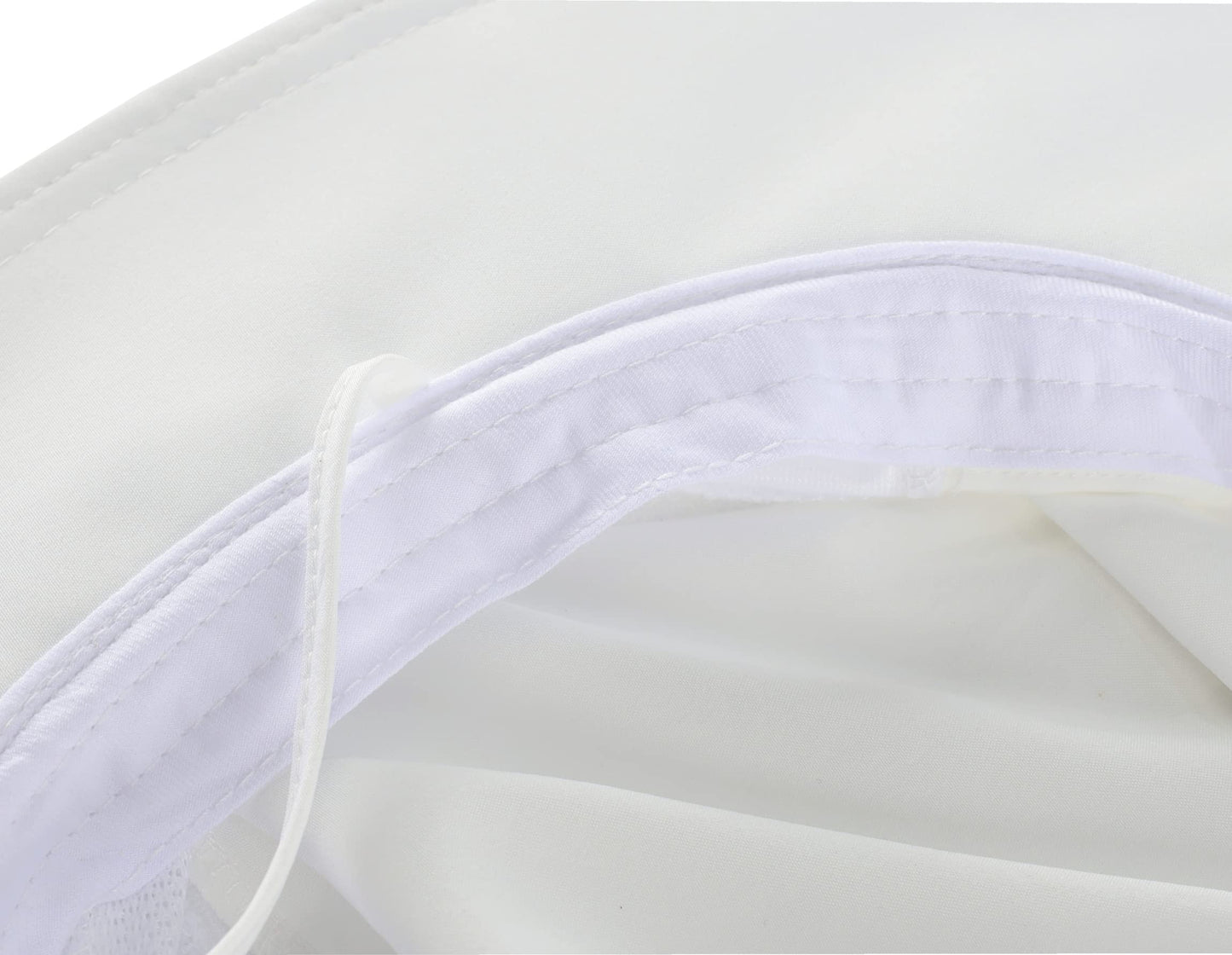 Connectyle Women's UPF 50+ Safari Sun Hat Ladies Sun Hat Wide Brim Bucket Hats Breathable UV Protection Fishing Hats White