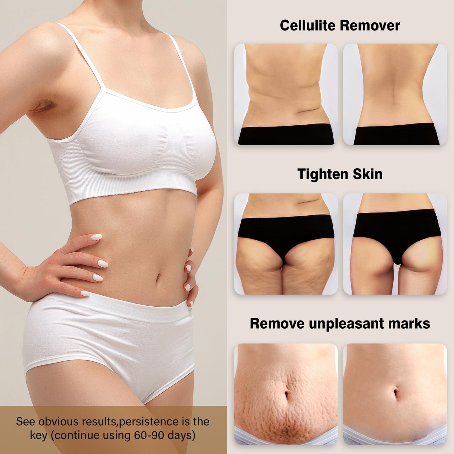 Body Sculpting Machine, Cordless Handheld Body Massager for Belly, Waist, Leg, Butt, Arm - Gifts for Women Mum