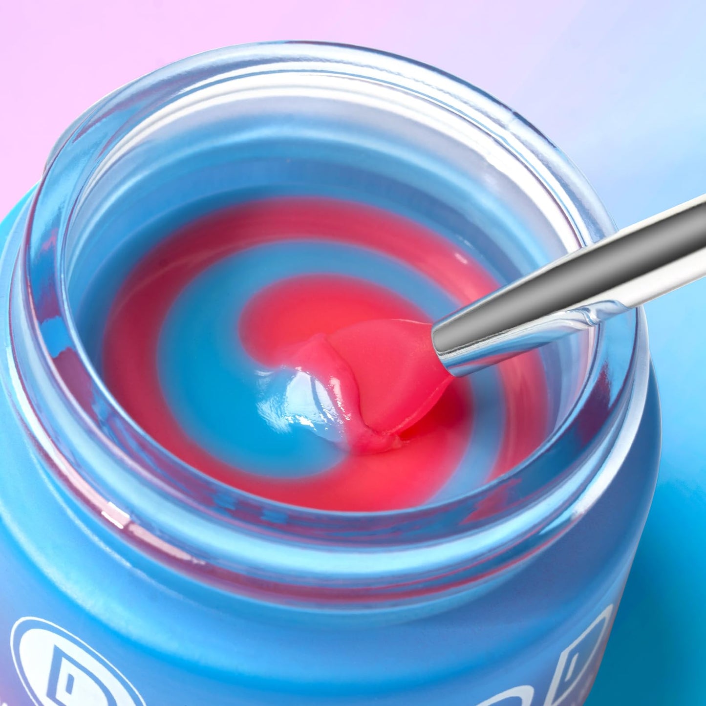 SPODARE Blueberry Lip Sleeping Mask Overnight -Original Dual-Color Lip Balm for Softer and Smoother Lips, Intensive to Nourish and Hydration Reduce Fine Lines for Dry Cracked Skin - 0.42 Fl Oz