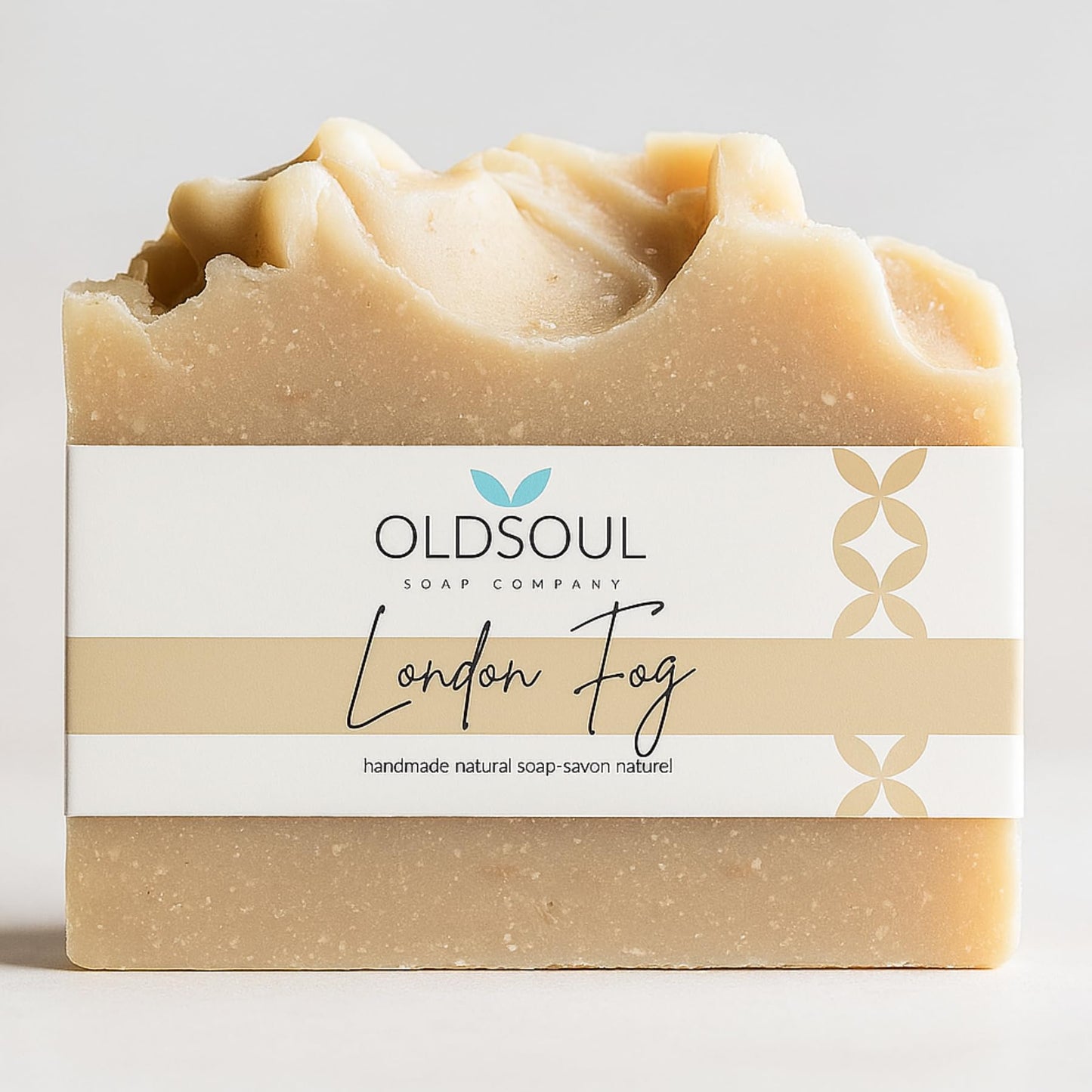 Old Soul Soap Company - London Fog Soap Collection Soap Bar – Skin Renewing, Vegan-Friendly with Lavender, Bergamot & Vanilla Oil – Deep Cleansing & Nourishing for Glowing Skin – 5.8 oz Pack 4