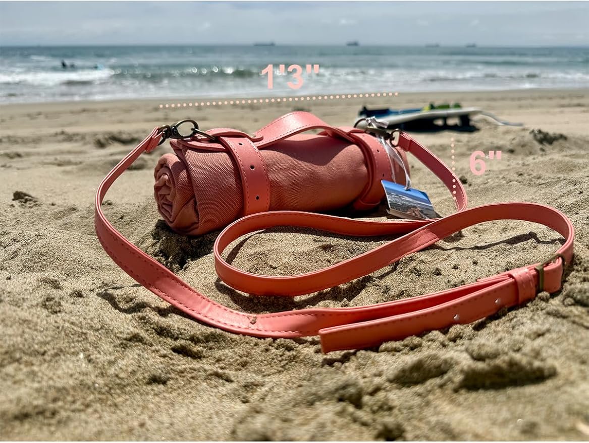 4’9” x 3’3” Compact Minimalist Water Resistant Canvas Mat,Kids/Single Use,Lightweight for Outdoor,Picnic,Beach