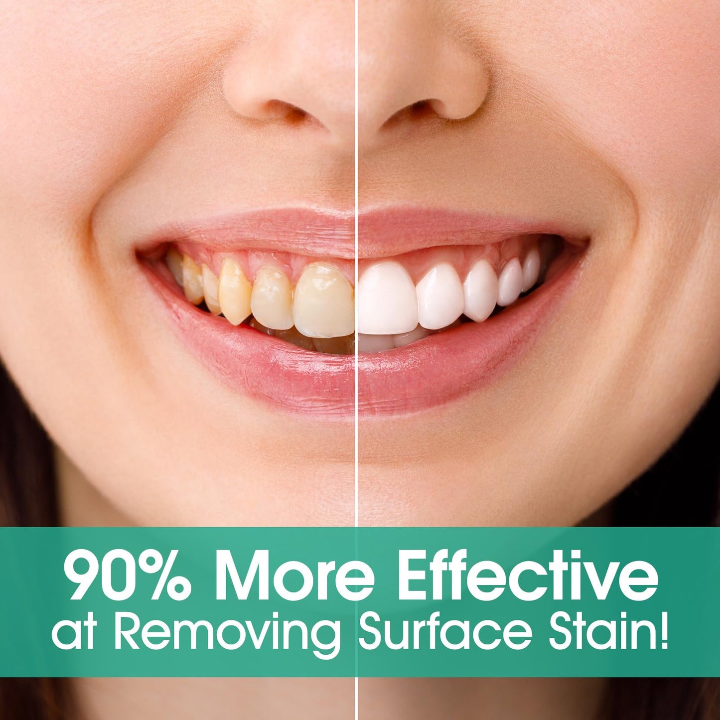 150 Toothpaste Tablets, Chewable Toothpaste Tablets for Fresh Breath, Mint Flavor Mouthwash Whitening, Nano Hydroxyapatite, Flouride & Deeply Cleaning Gums, Stain Removal for Kids Adults