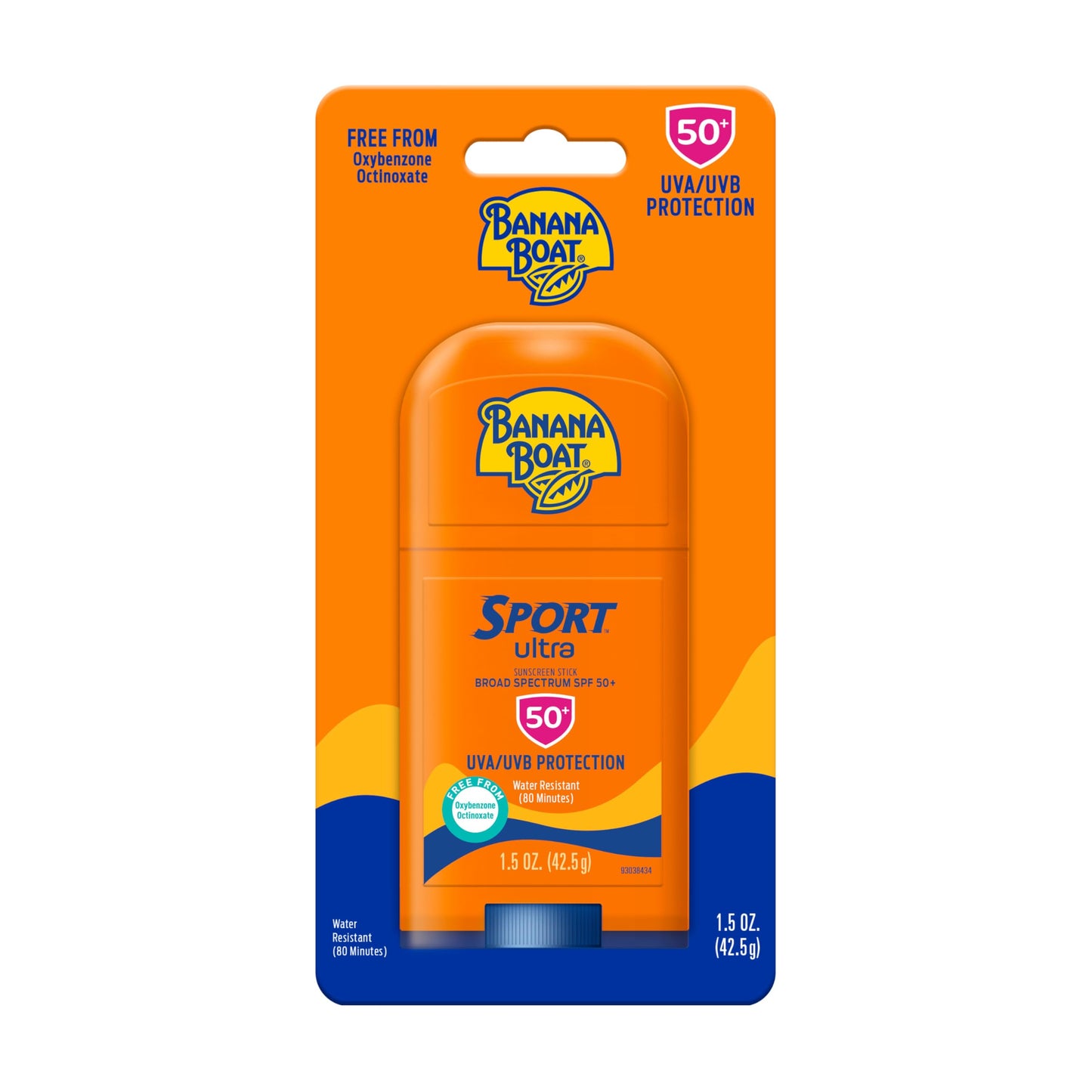 Banana Boat Sport Ultra Sunscreen Stick SPF 50, 1.5oz | Travel Size Sunscreen, Mini SPF Stick Sunblock, Oxybenzone-Free, 1.5oz