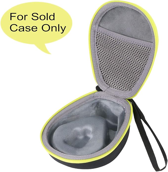 co2CREA Hard Case for SHOKZ New OpenRun Pro 2/1, OpenRun, OpenMove, OpenSwim Pro, OpenSwim, Compatible with All SHOKZ Open-Ear Bone Conduction Sport Headphones, Black Case + Ivy Green Zipper