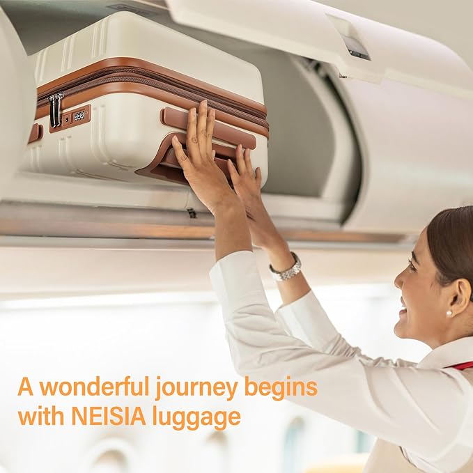 carry on Luggage Sets,20 Inch Expandable with TSA Lock Carry-on suitcases with spinner wheels,Hard Shell Travel Luggage airline approved (Green, 3 Piece Sets (20/DB/TB))