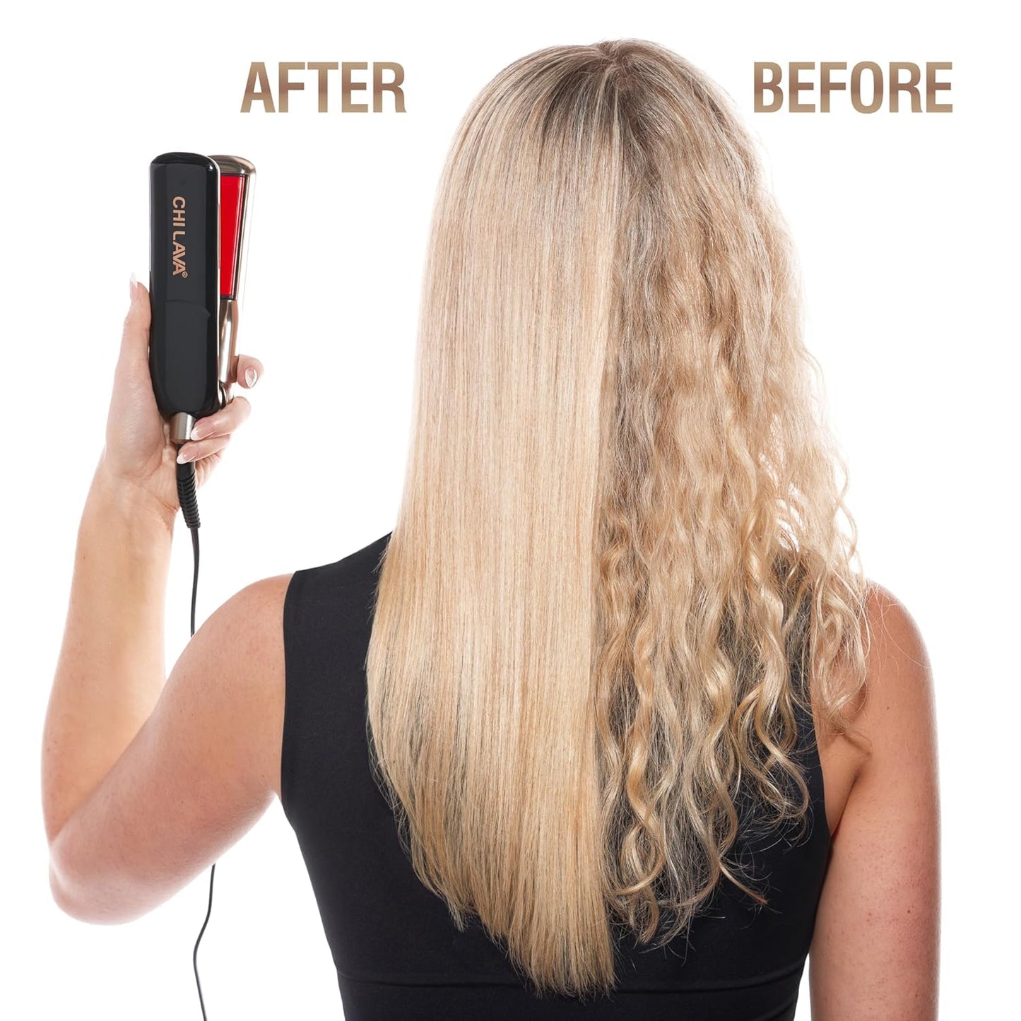 CHI Lava MiniStyler & CHI 44 Iron Guard (2 Oz) Gift Duo, Ceramic Hair Straightener for Long-Lasting Shine, Perfect for Daily Use & Travel, 1.5” Iron