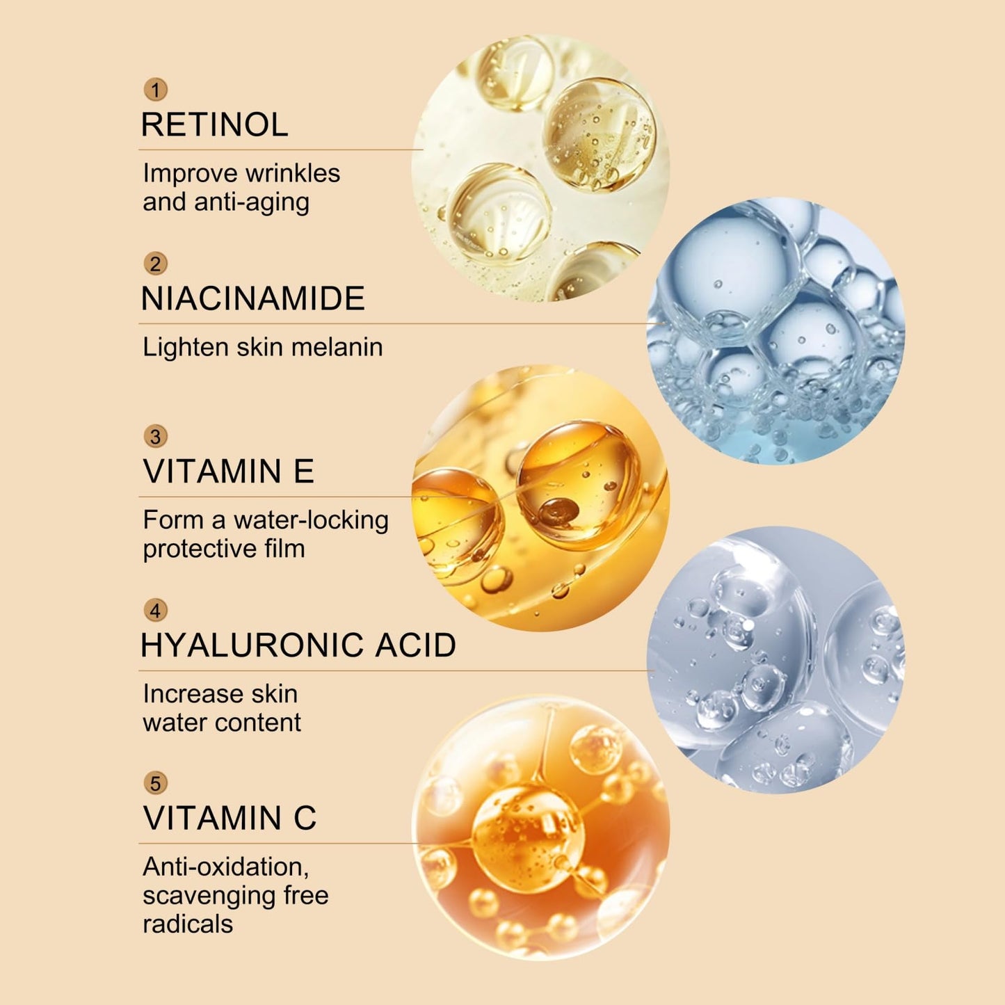 OKADY Retinol Skincare Travel Kit - Mini Facial Care Set,Travel Skincare Set with Essence, Cream & Eye Treatment | Hydrating Age-Defying Routine, Vacation-Ready Skincare Gifts