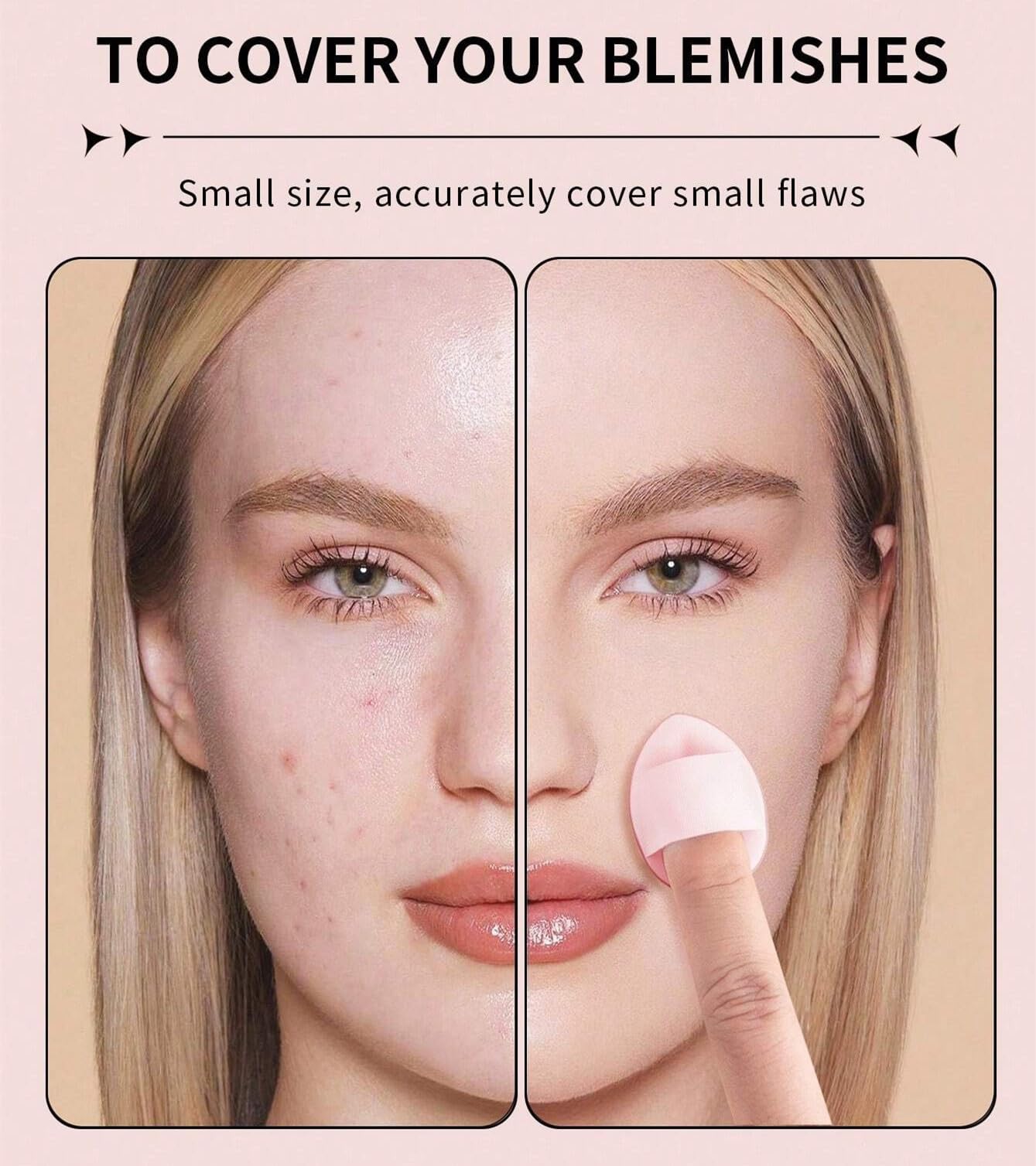 14PCS Portable ON THE GO Makeup Brush Set Mini Travel Makeup Brushes Set Easy-taken Mini Full Complete Function Cosmetic Brushes Kit with Brush Pouch (Colorful)