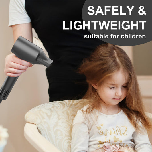 ZPP Hair Dryer, Professional High-Speed Ionic Blow Dryer, 110000 RPM Brushless Motor High Speed Motor for Fast Drying Low Noise Thermo-Control Hairdryer for Travel Women Men