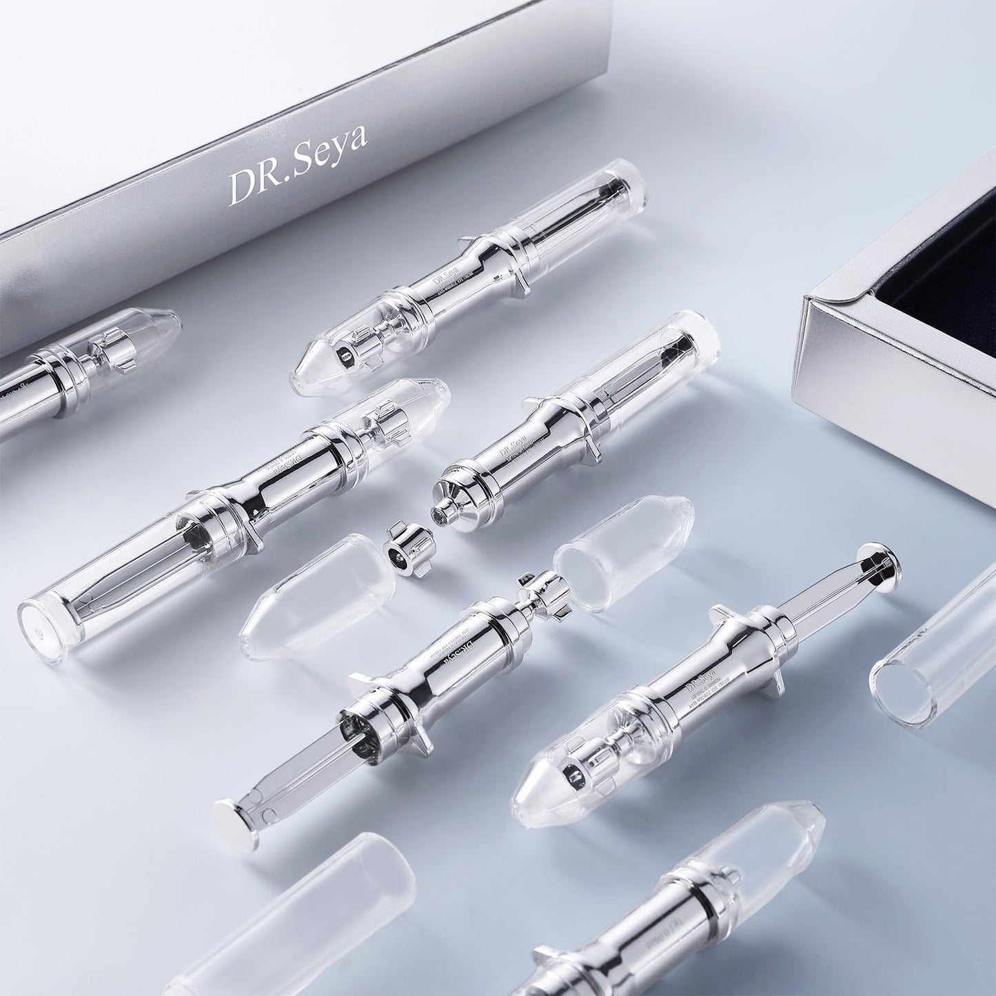 Roseye Instant Eye Tightening Cream Set for Puffiness Fine Lines Under Eye Bags Anti Aging and Firming 5 Pack × 0.04 FL OZ Pump Tubes