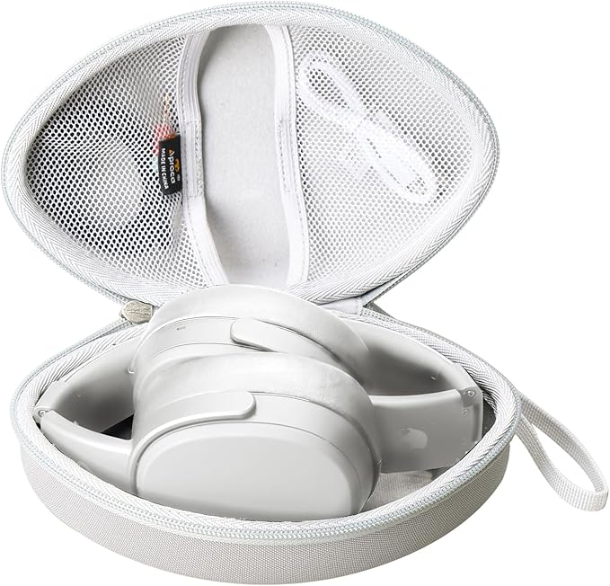 Aproca Headphones Case Compatible with Skullcandy Crusher/Artix CL750 / AILIHEN C8 Over-Ear Wireless Bluetooth Headphones and Accessories (Case Only)-Grey