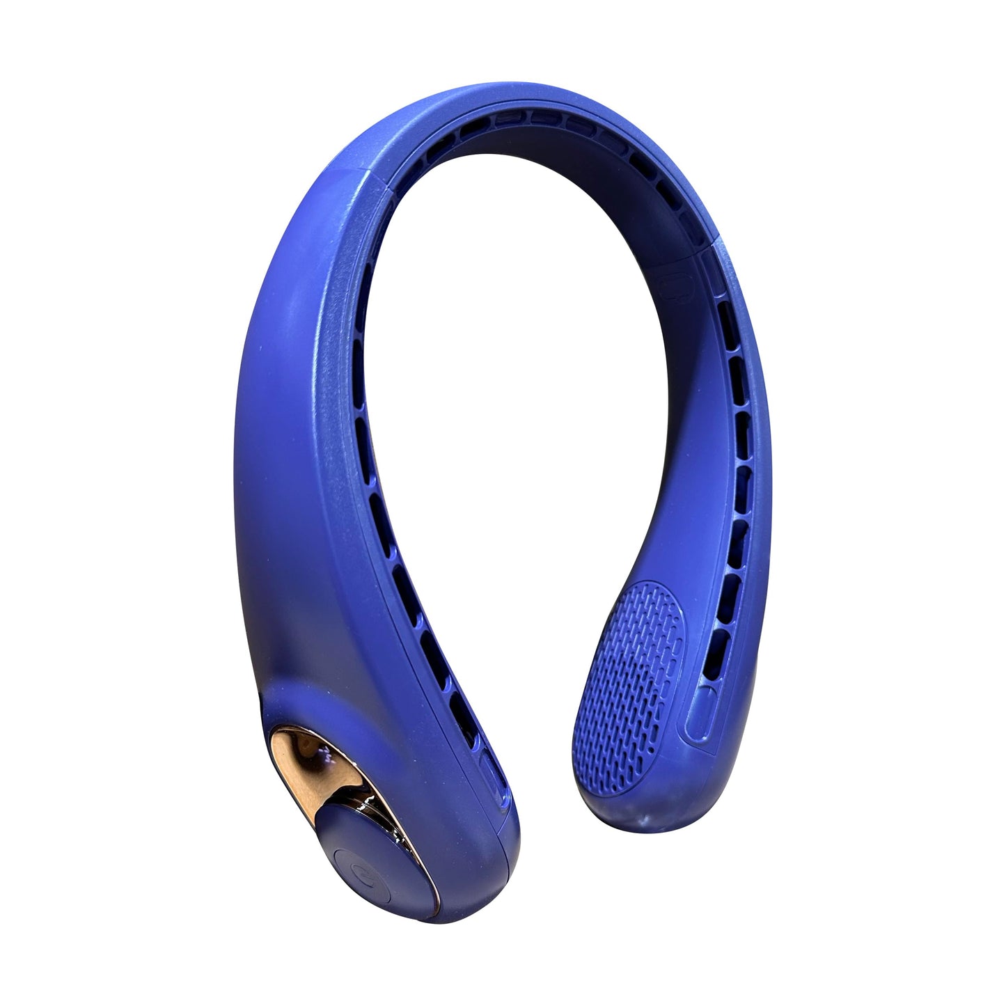 Sapphirem Portable Neck Fan 3 Speeds Mode Adjustable Stretchable Neck Fan Blow Air for Cooling Hand Free 4000mAh Rechargeable for Outdoor Sport Travel Gift Black (Purple)