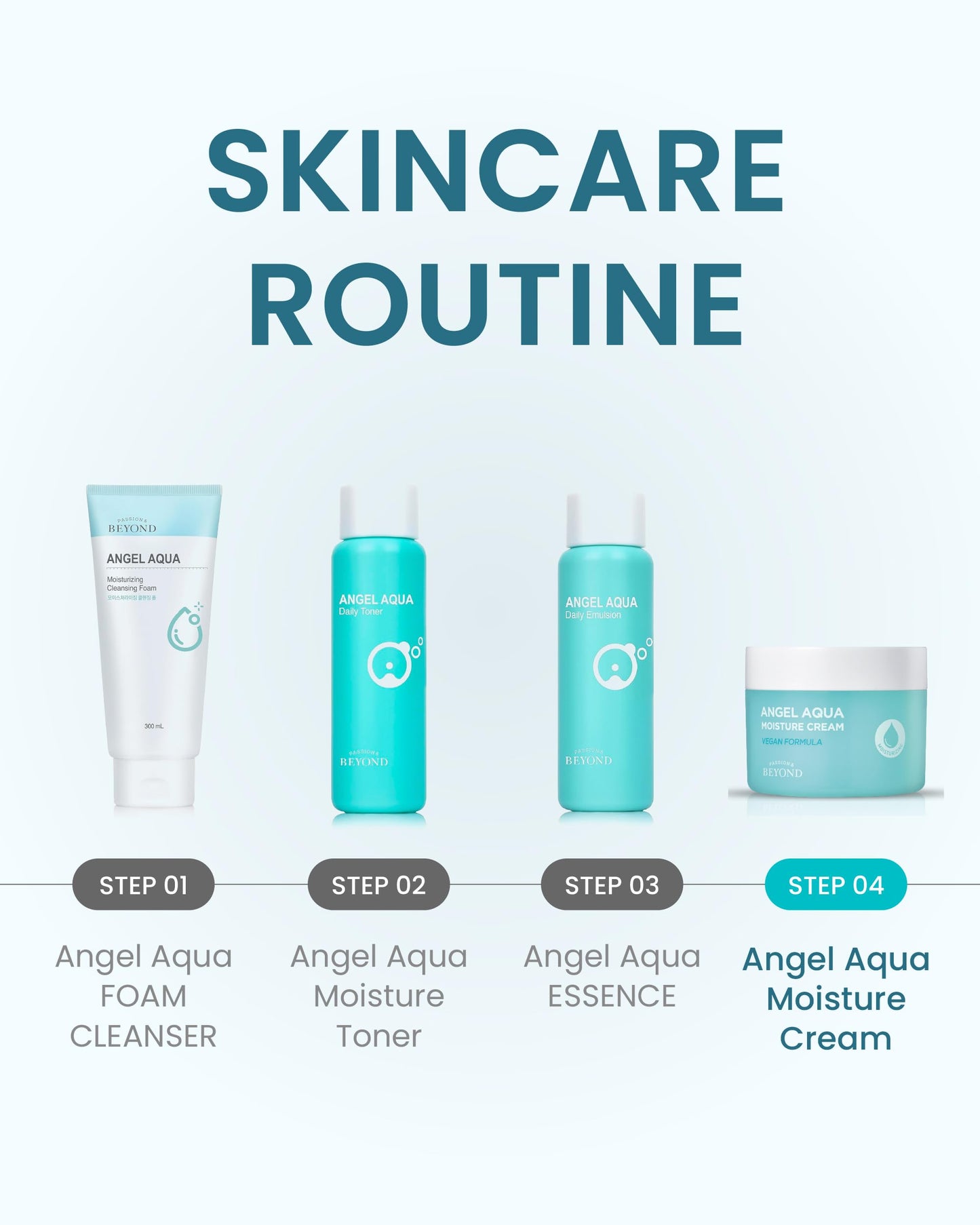 BEYOND Cream (10.2fl oz, Pack of 2) - Instant Soothing, Cooling, Hydrating Lightweight Face Moisturizer, Sleeping Mask. Korean Skin Care, Vegan. Cica, Hyaluronic Acid,