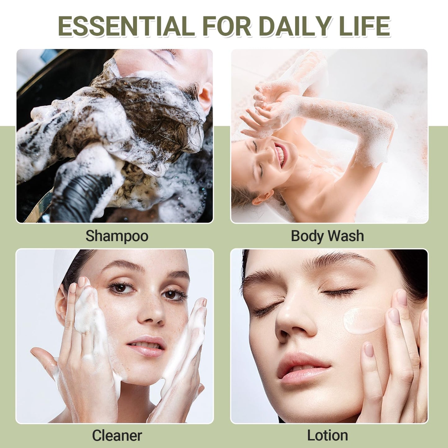 ASEVAT 3.4oz Travel Bottle with Flip Cap, Leak Proof Squeeze Bottles, Refillable Plastic Travel Containers for Creams, Lotion, Foundation, Shampoo, Conditioner