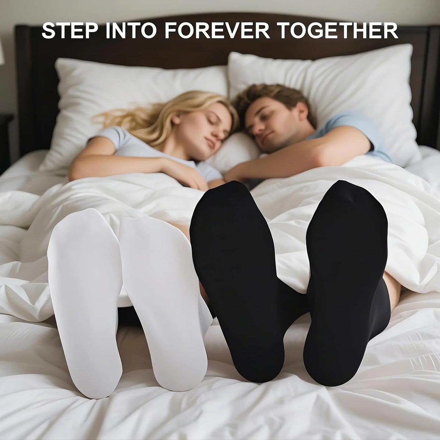 Jacriah Couples Socks Set Newlyweds Gift – Hubby and Wifey Wedding Socks for Bride & Groom, Engagement Gift Bridal Shower Gifts (Hubby and Wifey)